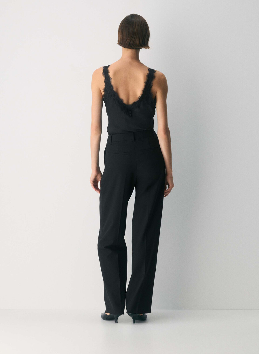 the effortless pant - ressential light black