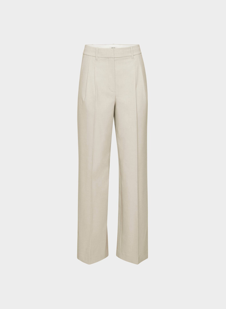the effortless pant - ressential light heather matte pearl