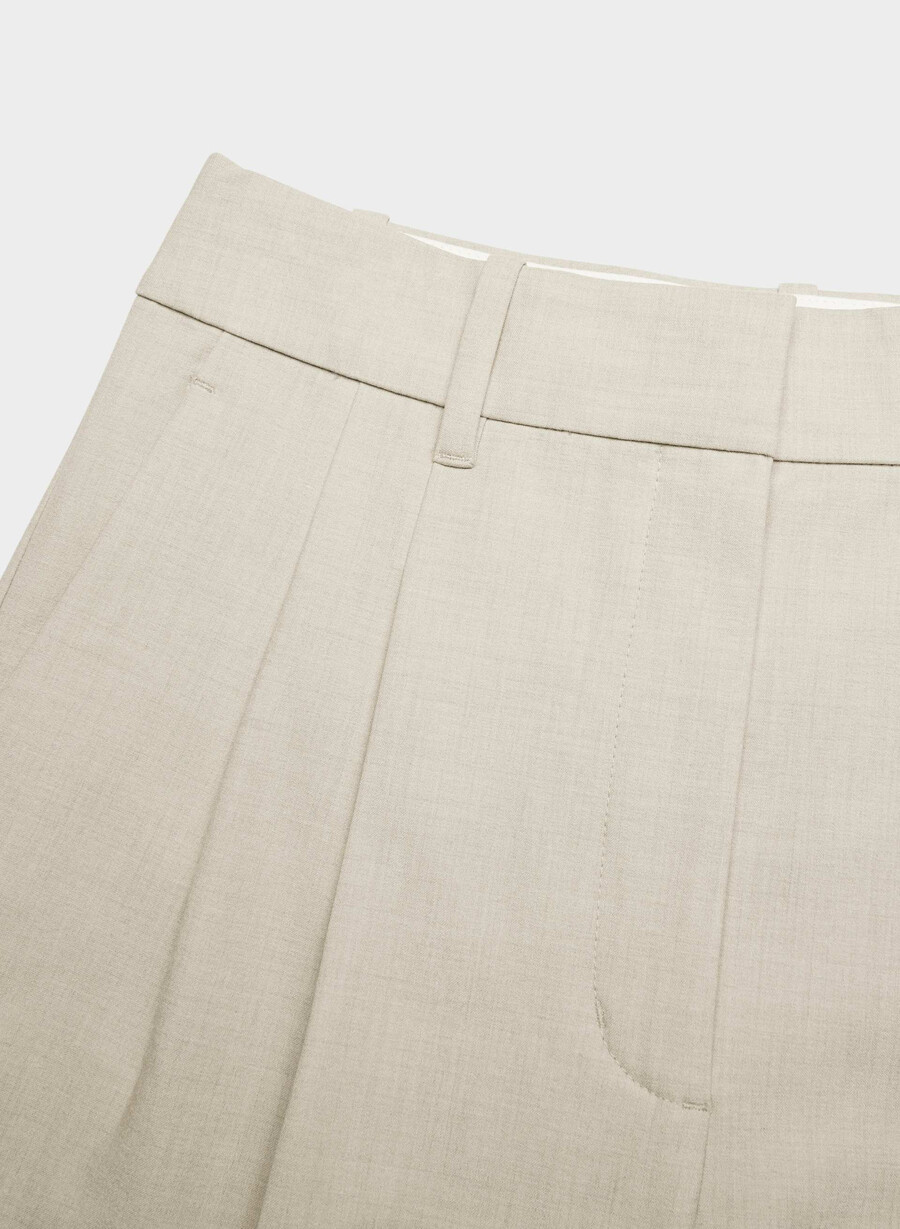 the effortless pant - ressential light heather matte pearl