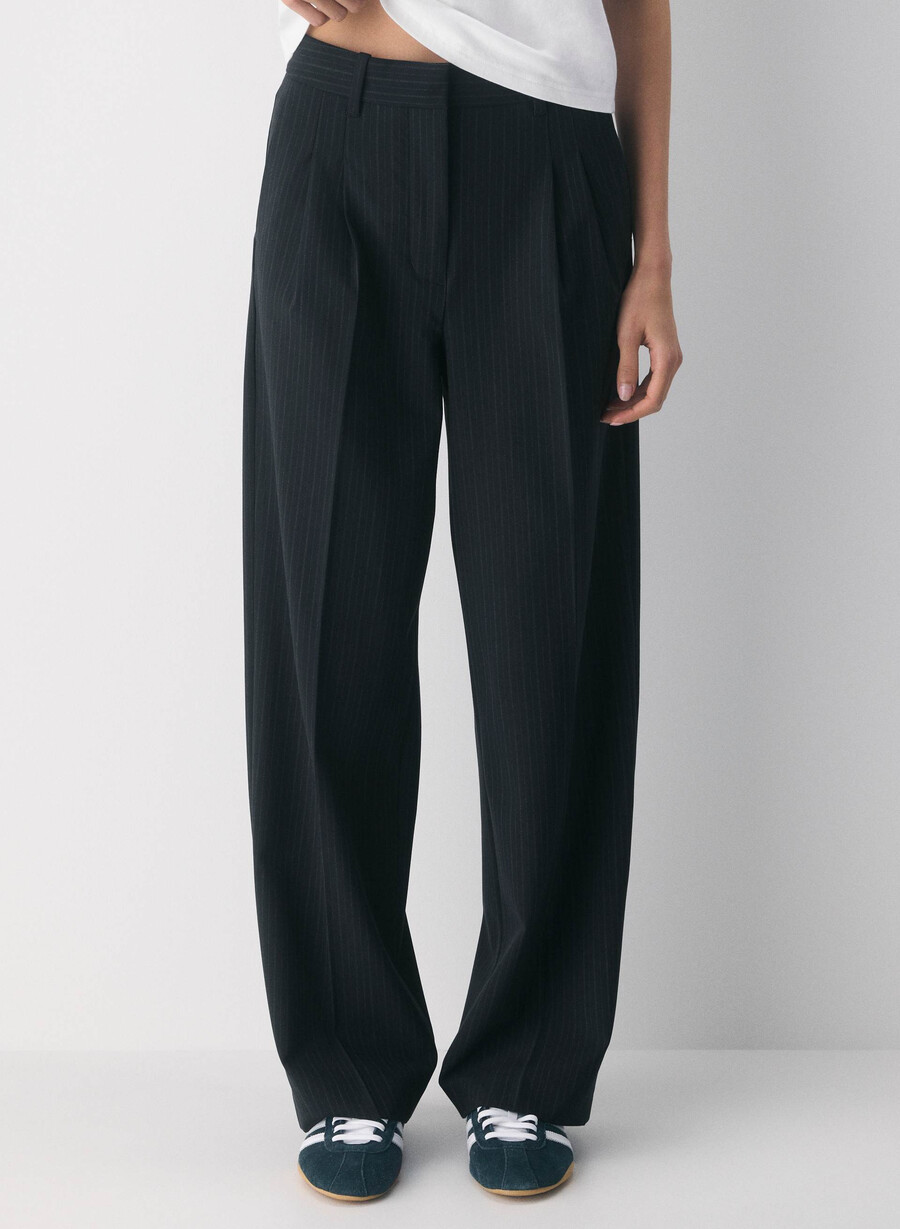 the effortless pant - ressential light ls st dk nt nvymt pr