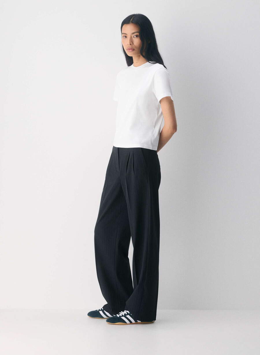 the effortless pant - ressential light ls st dk nt nvymt pr