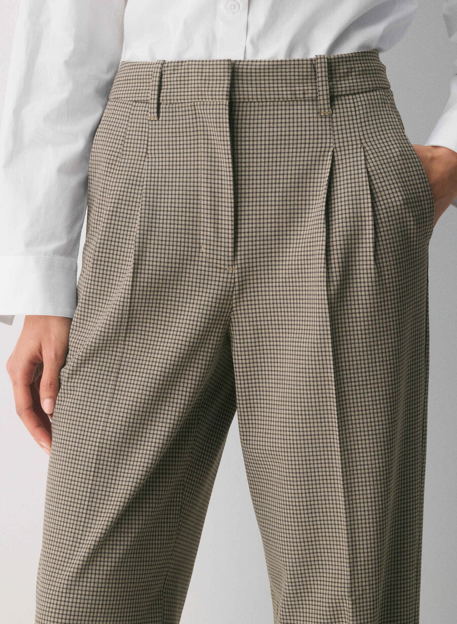 the effortless pant - ressential light har check mc br m br