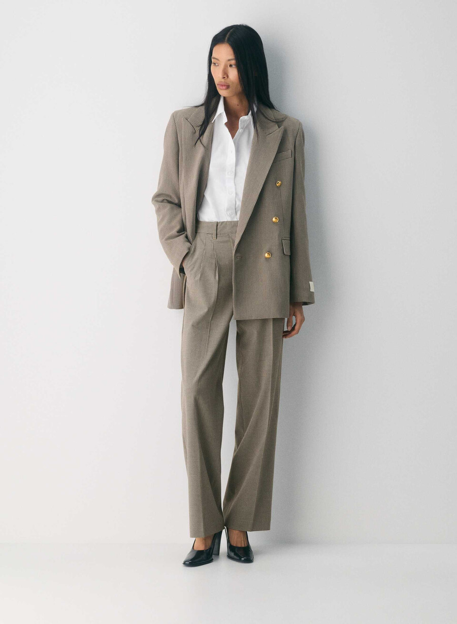 the effortless pant - ressential light har check mc br m br