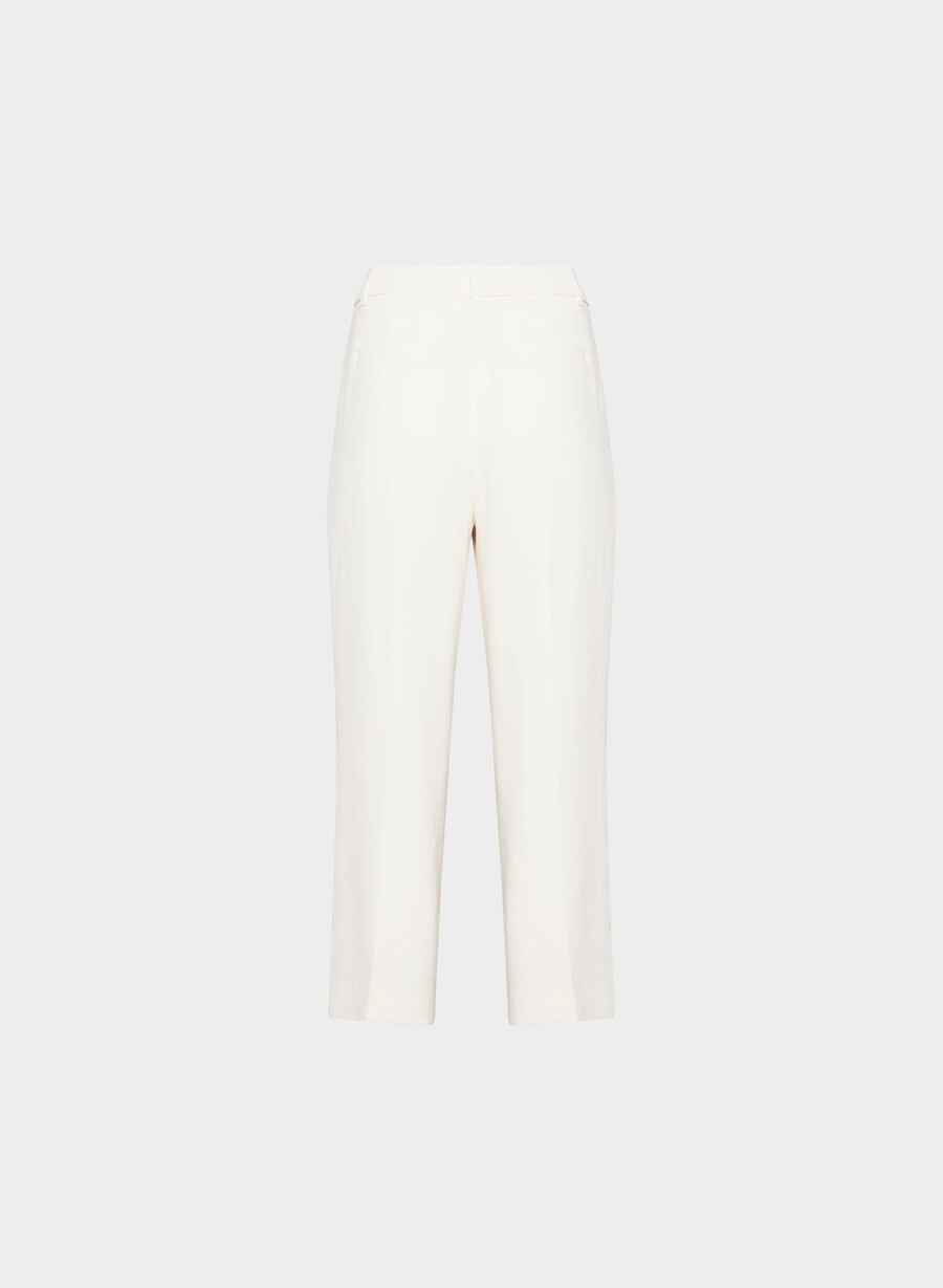 the effortless pant curve-fit cropped - crepette light birch