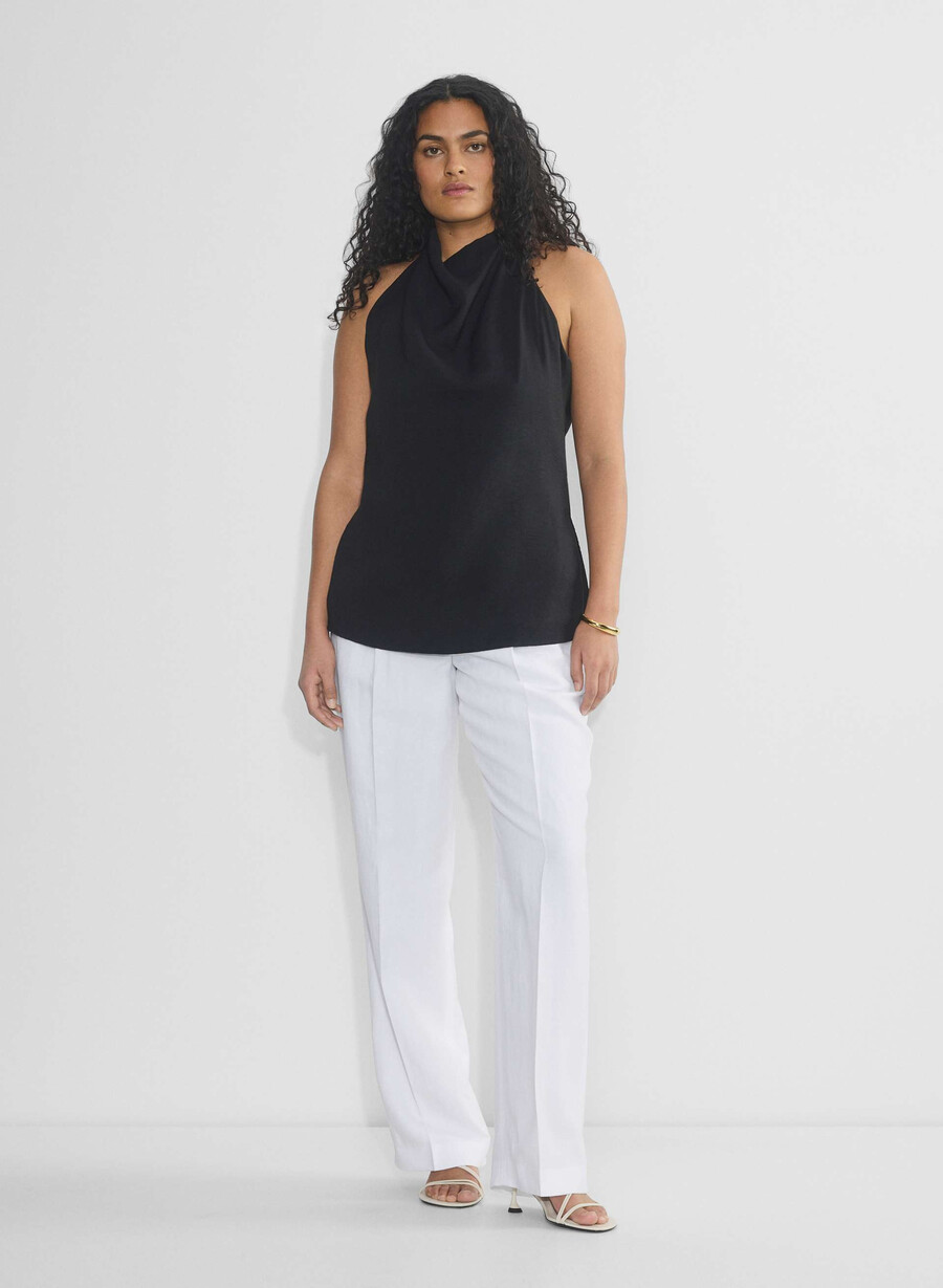 the effortless pant curve-fit - cruiselinen white