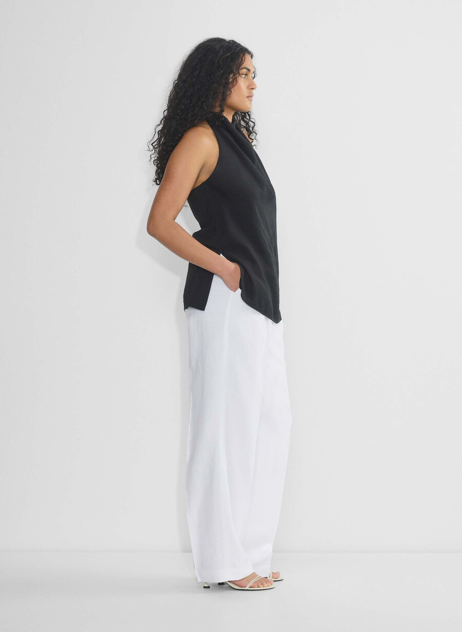 the effortless pant curve-fit - cruiselinen white
