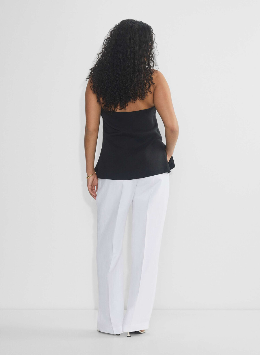 the effortless pant curve-fit - cruiselinen white
