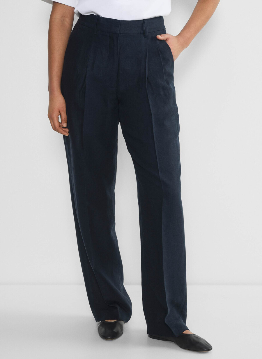 the effortless pant curve-fit - cruiselinen dark night navy