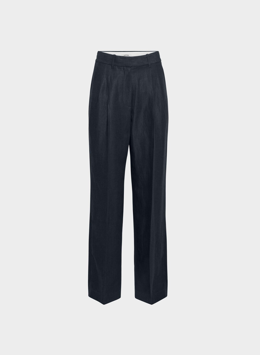 the effortless pant curve-fit - cruiselinen dark night navy