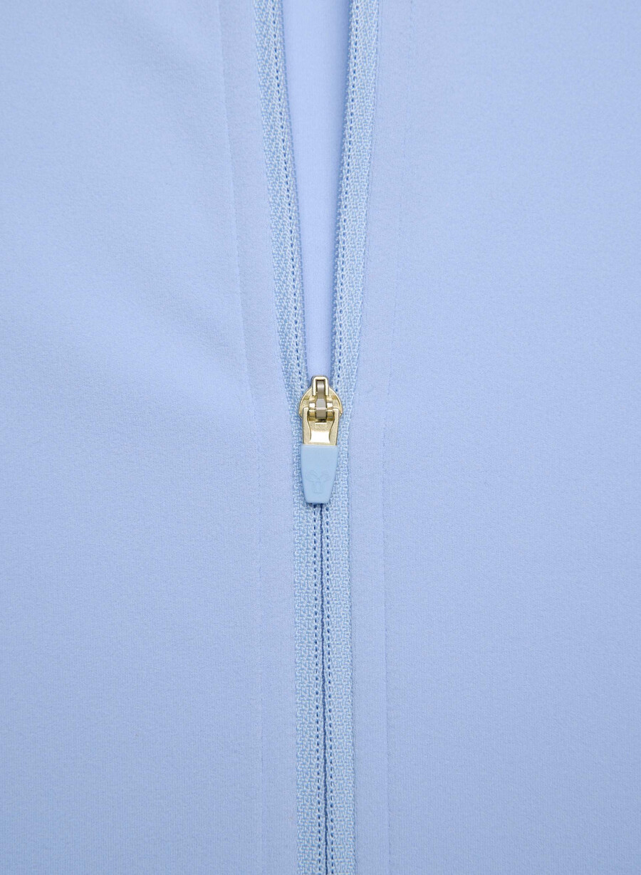 new butter limit zip-up dayflower blue