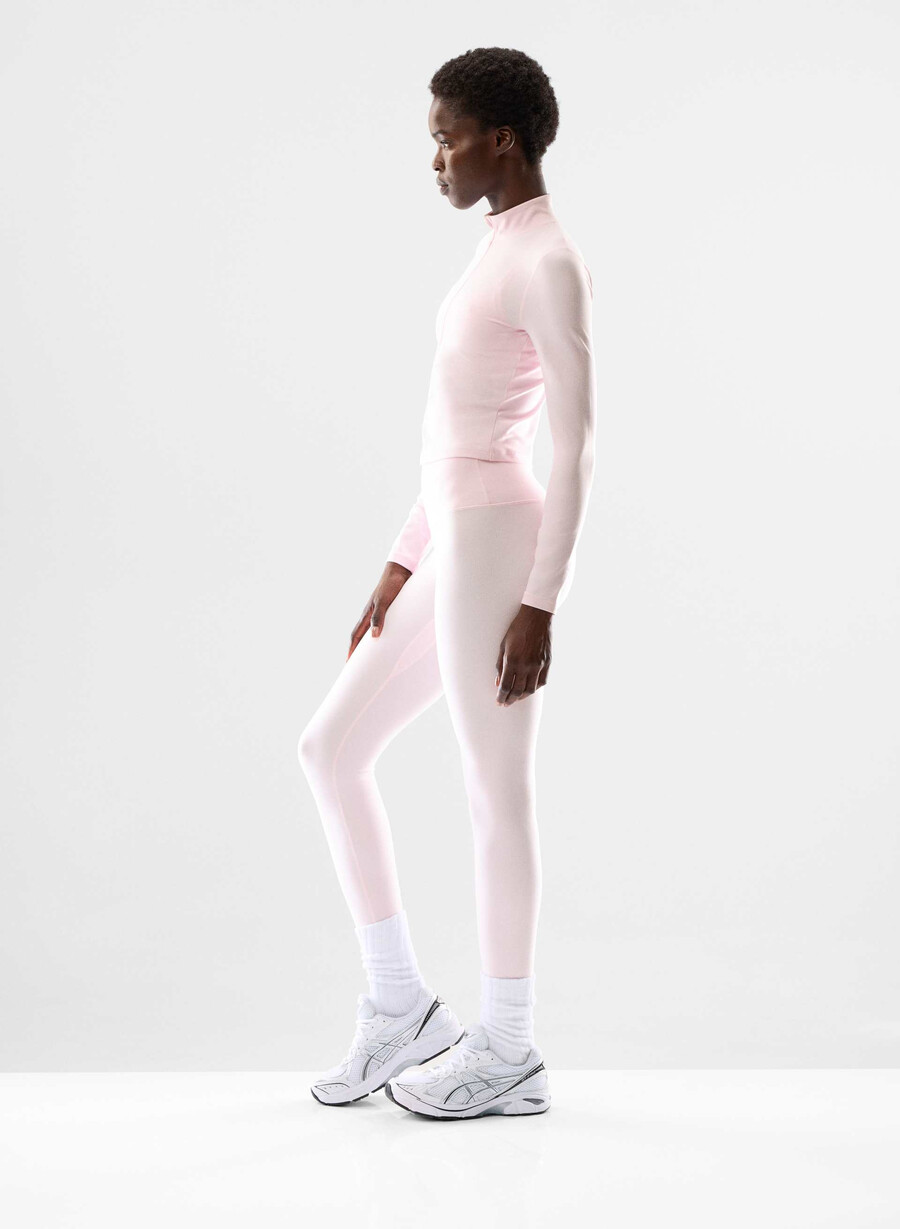 new butter limit zip-up villa pink