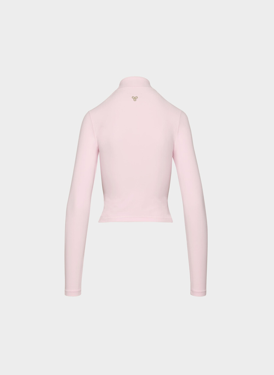 new butter limit zip-up villa pink