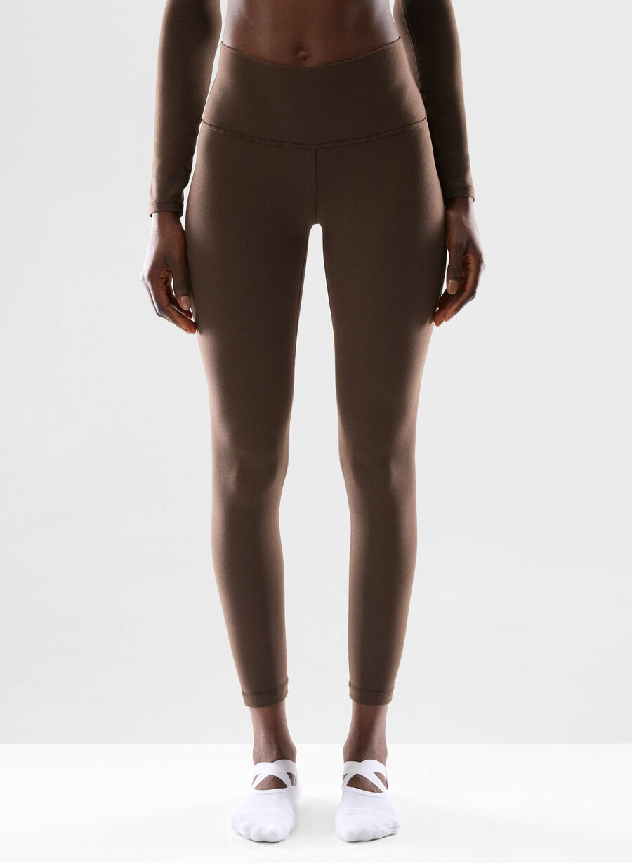 butter cheeky hi-rise 26 legging rich mocha brown