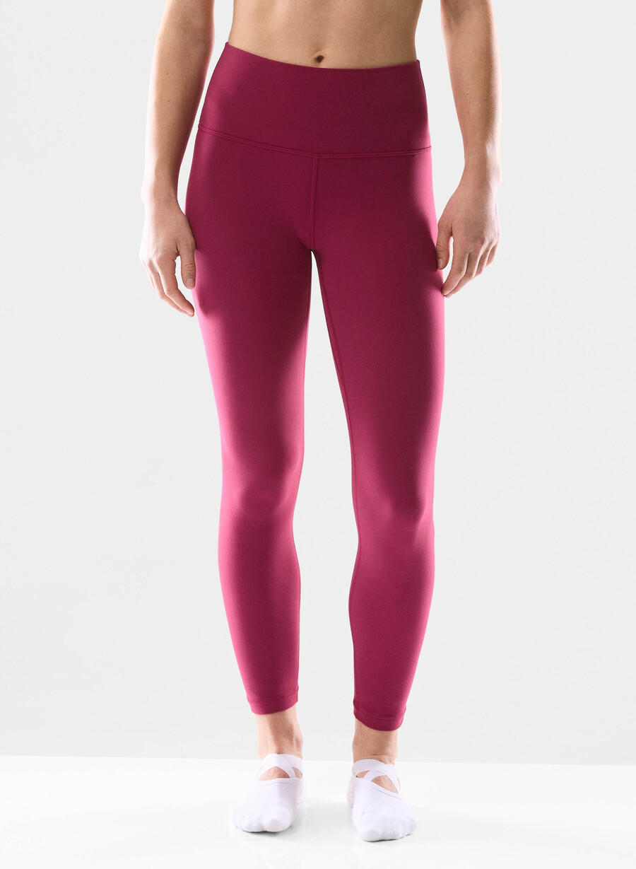 butter cheeky hi-rise 24 legging juicy rose