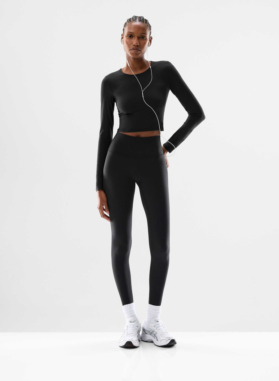 butter cheeky hi-rise 28 legging black