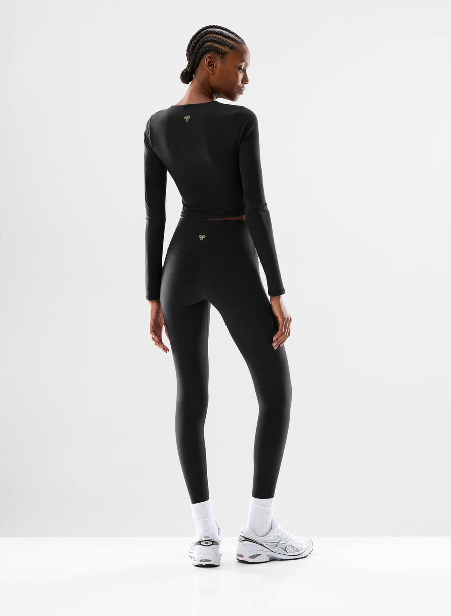 butter cheeky hi-rise 28 legging black