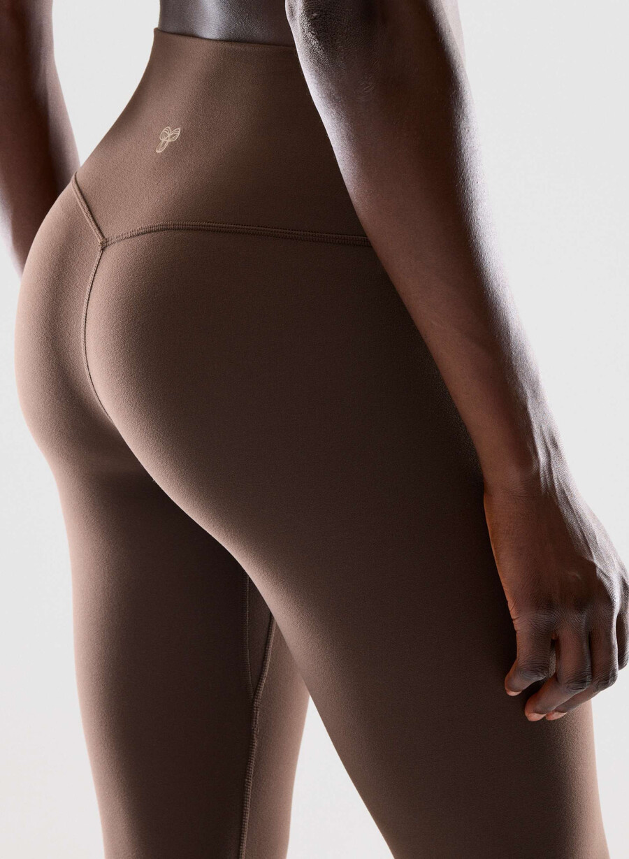 butter cheeky hi-rise 28 legging rich mocha brown