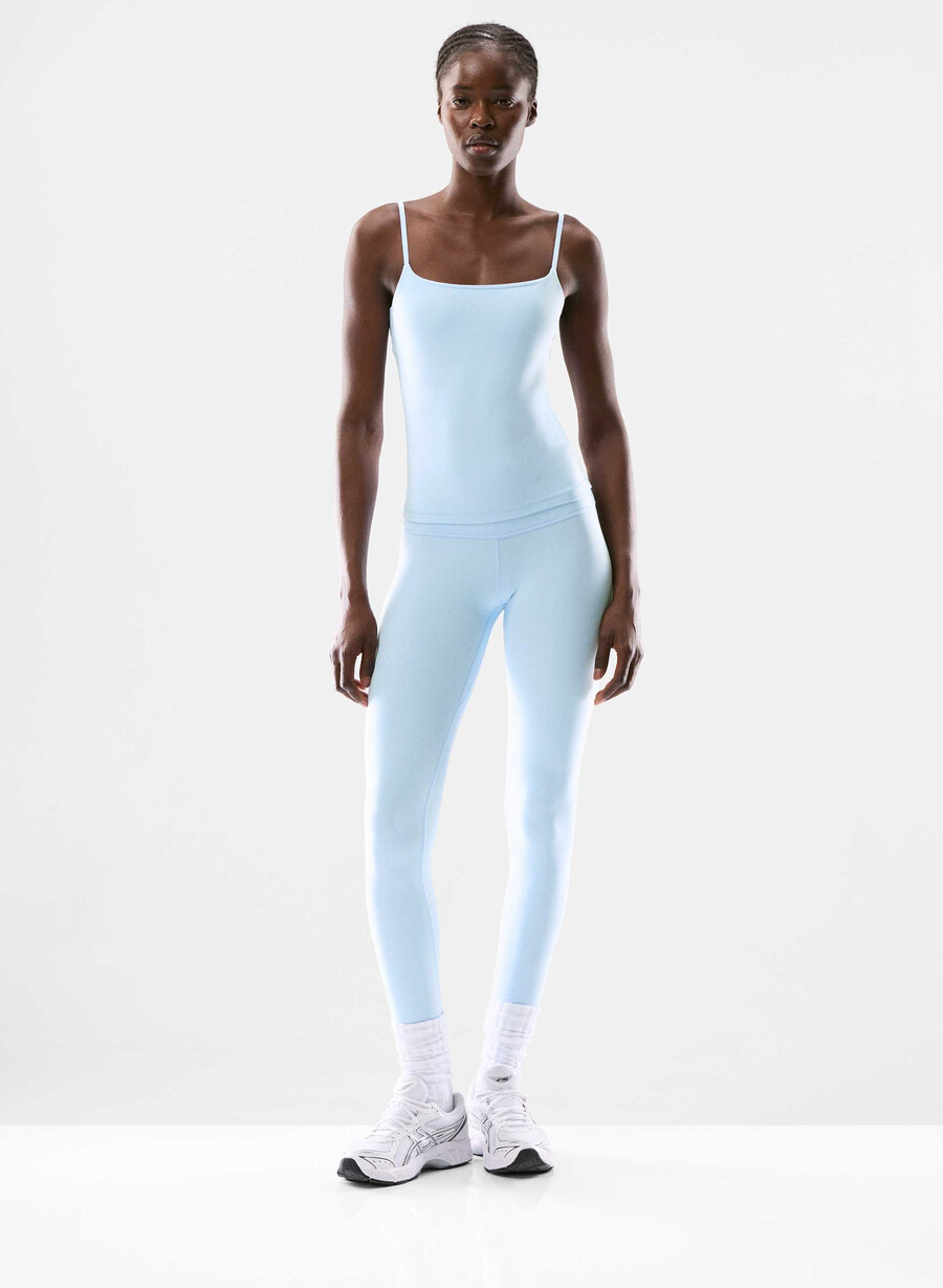 butter cheeky hi-rise 28 legging villa blue
