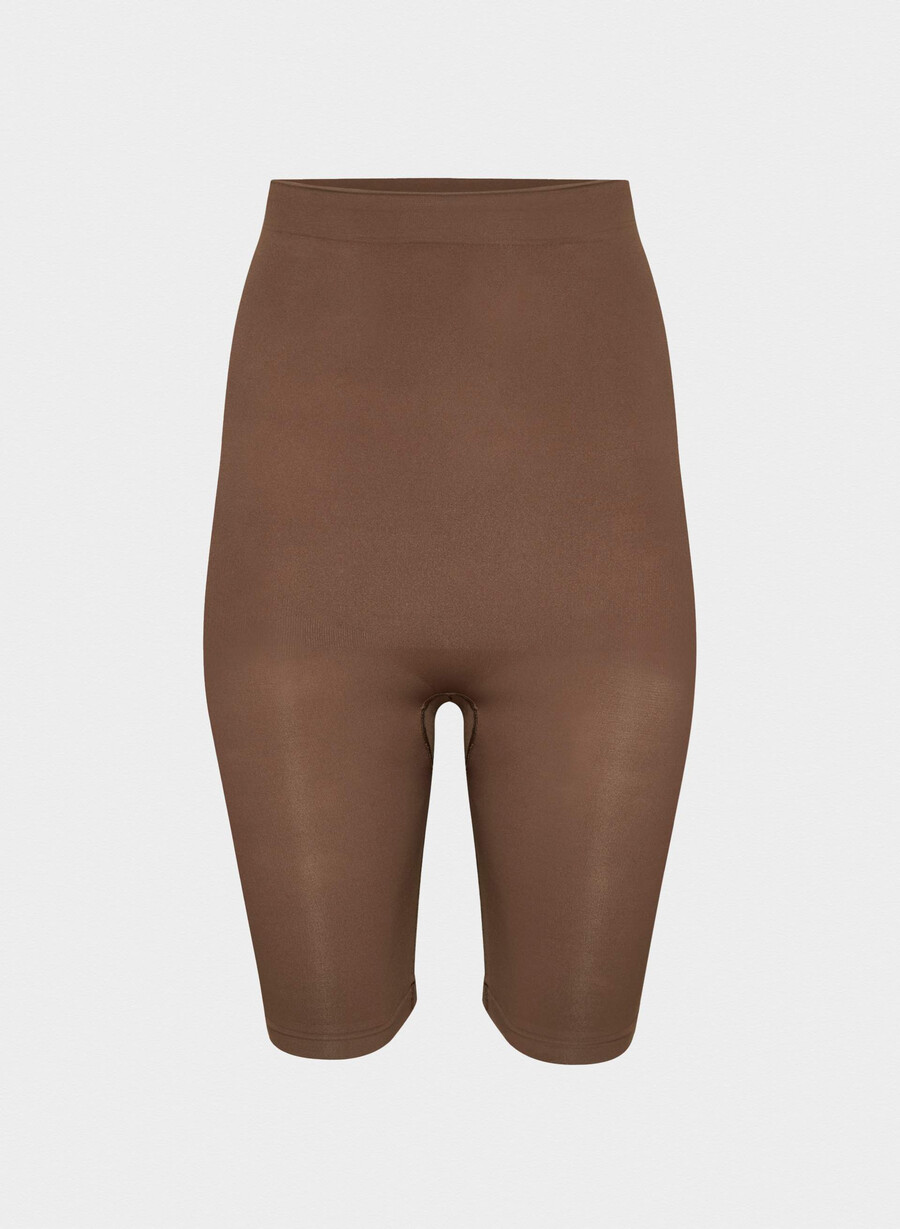 shapeenhance seamless super hi-rise short cocoa bean