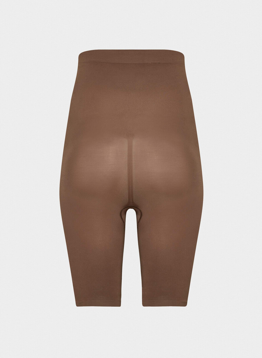 shapeenhance seamless super hi-rise short cocoa bean