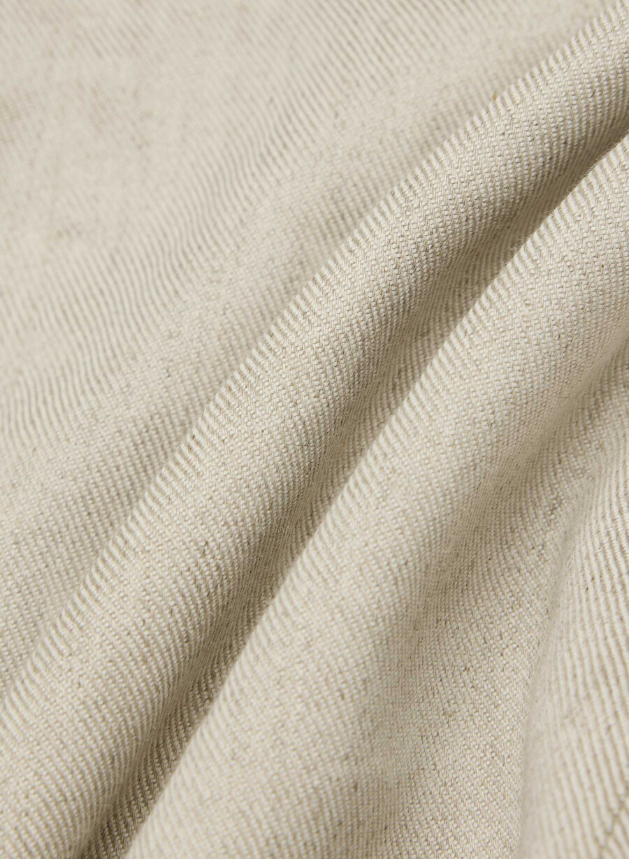 element linen tube top undyed dark ecru