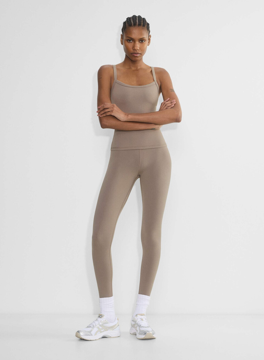 life cheeky hi-rise 26 legging turner taupe