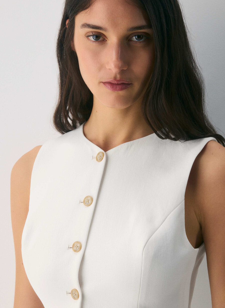 regal dress - crepette light birch