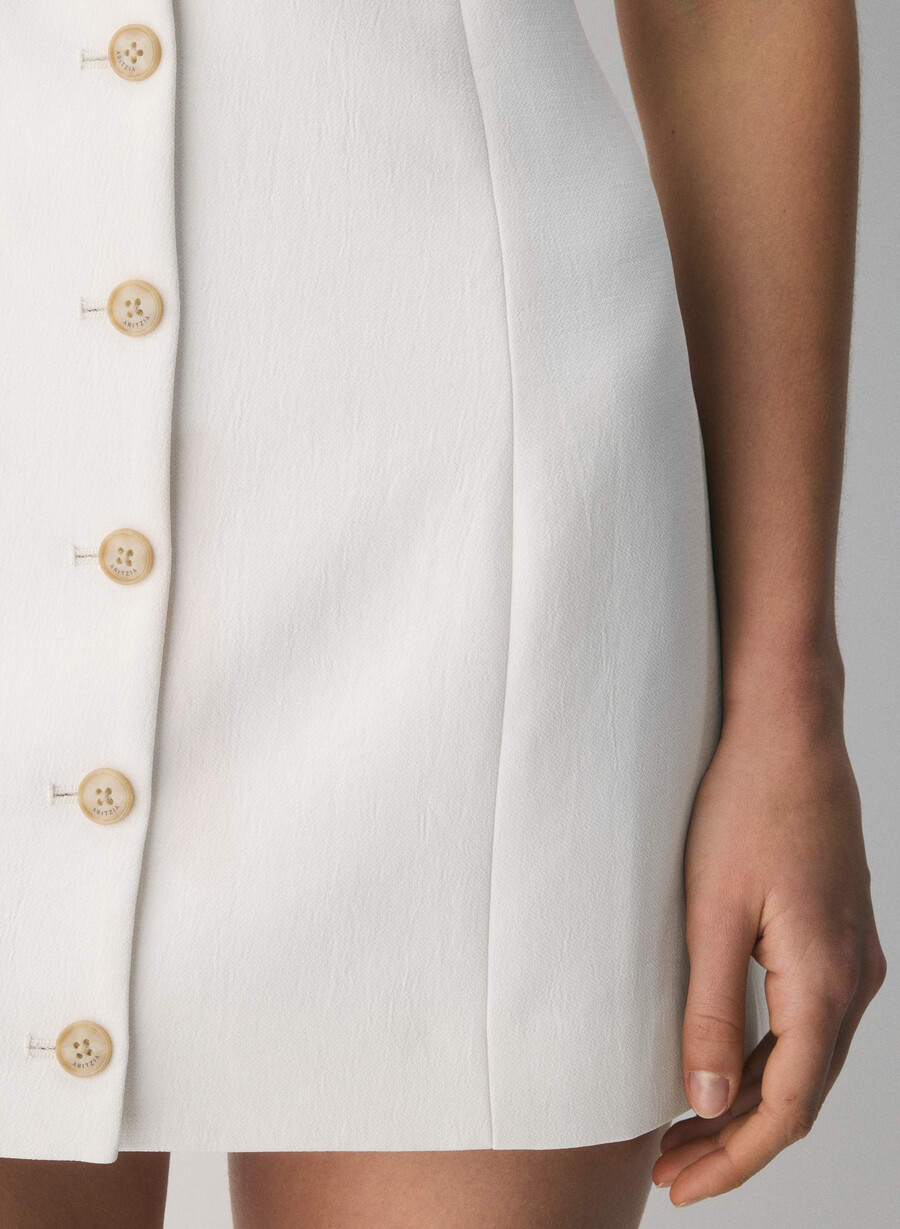 regal dress - crepette light birch