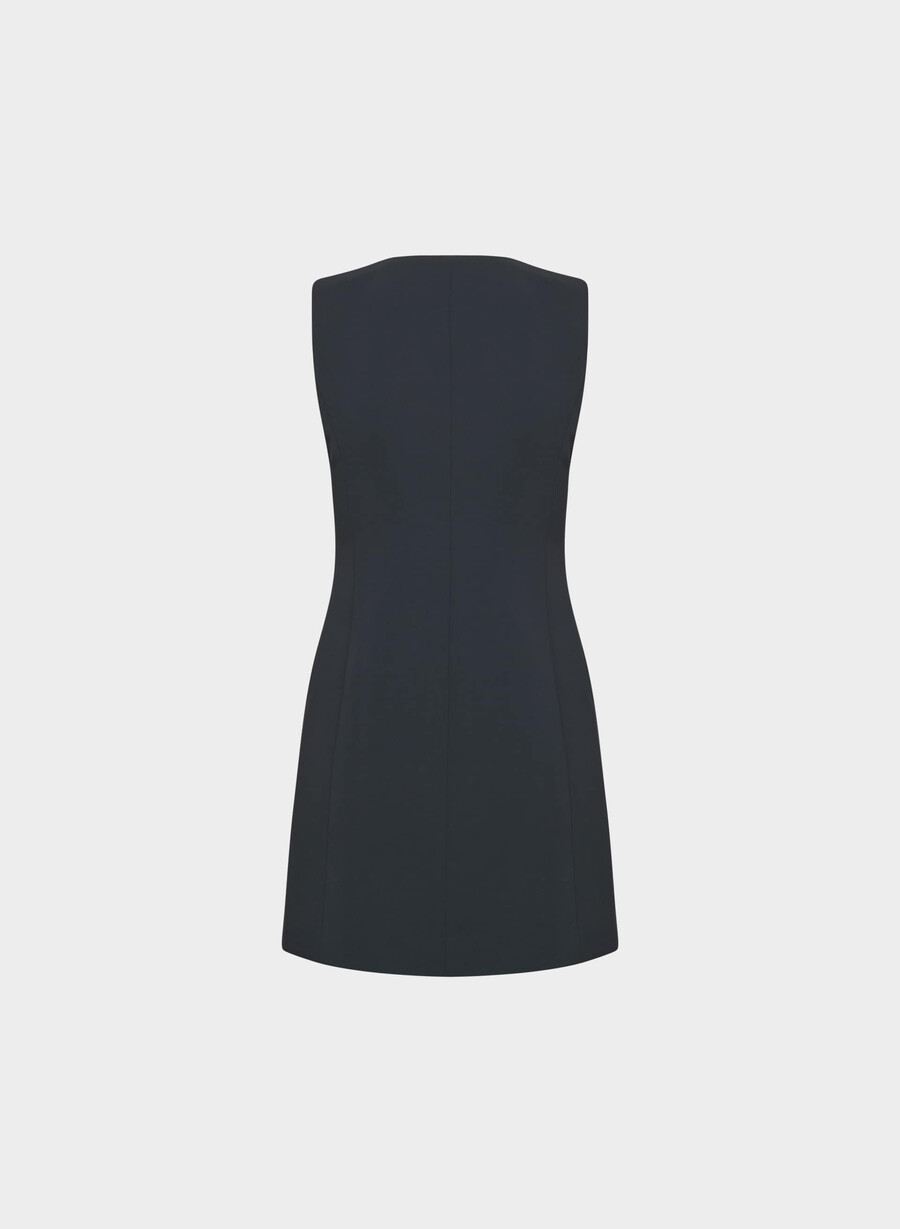 regal dress - crepette dark night navy
