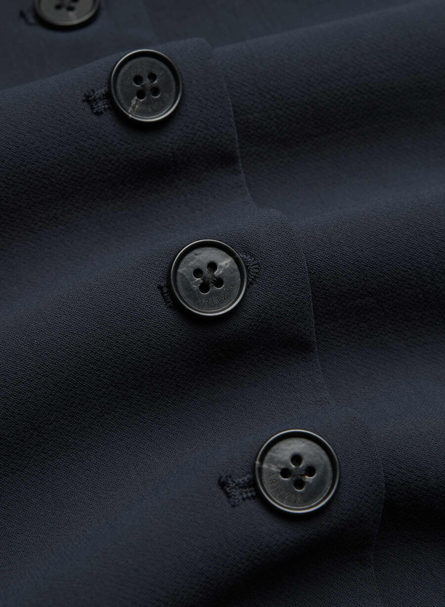 regal dress - crepette dark night navy