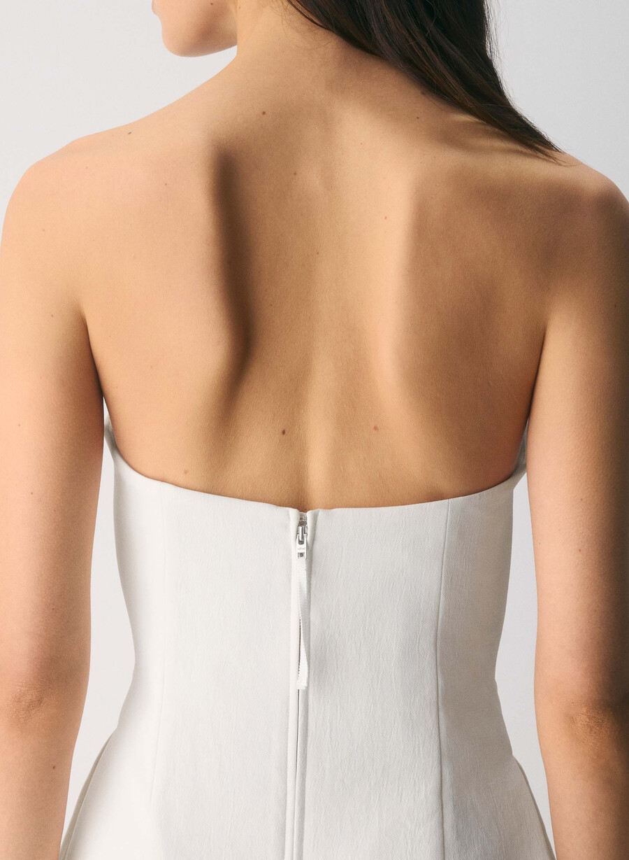 posh tube top - crepette light birch