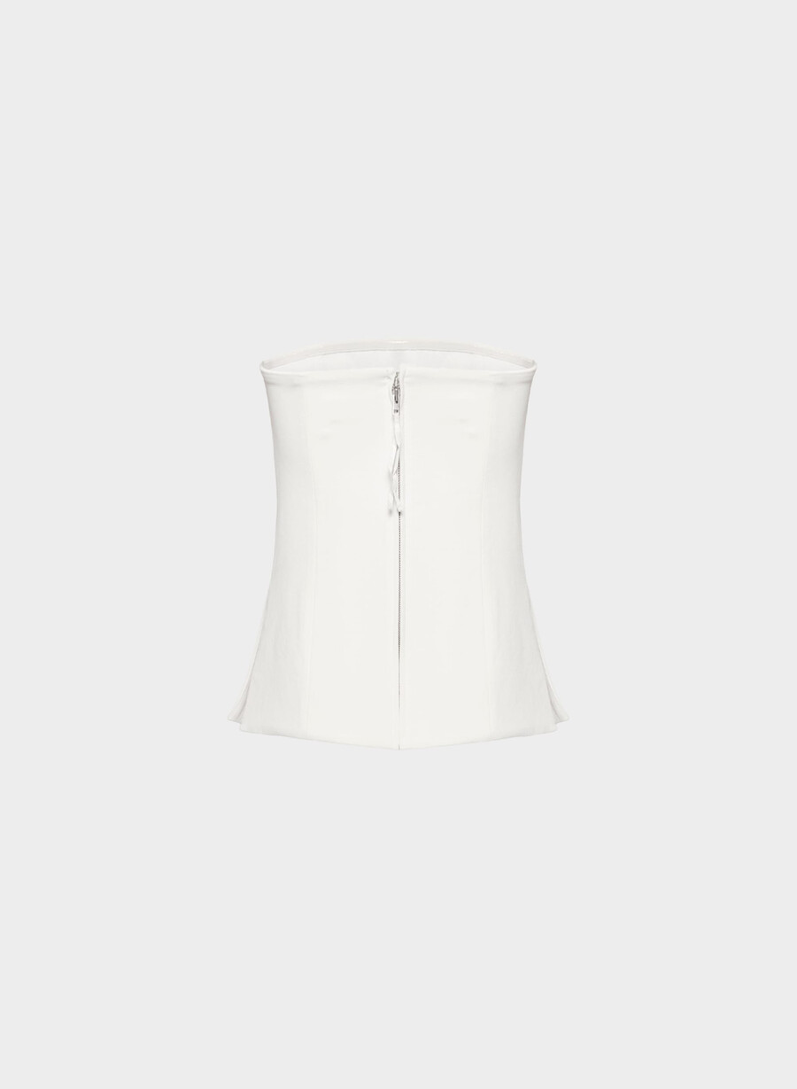 posh tube top - crepette light birch