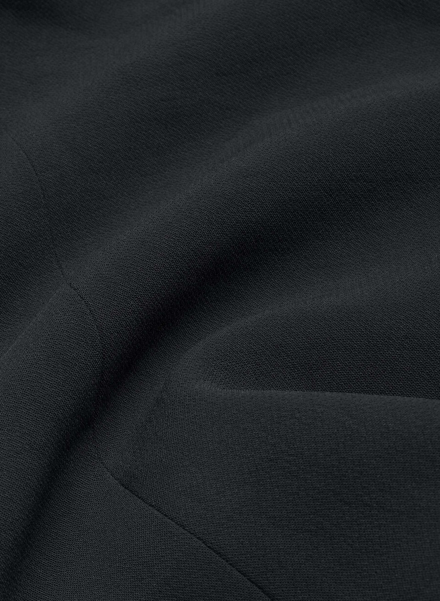 posh tube top - crepette black