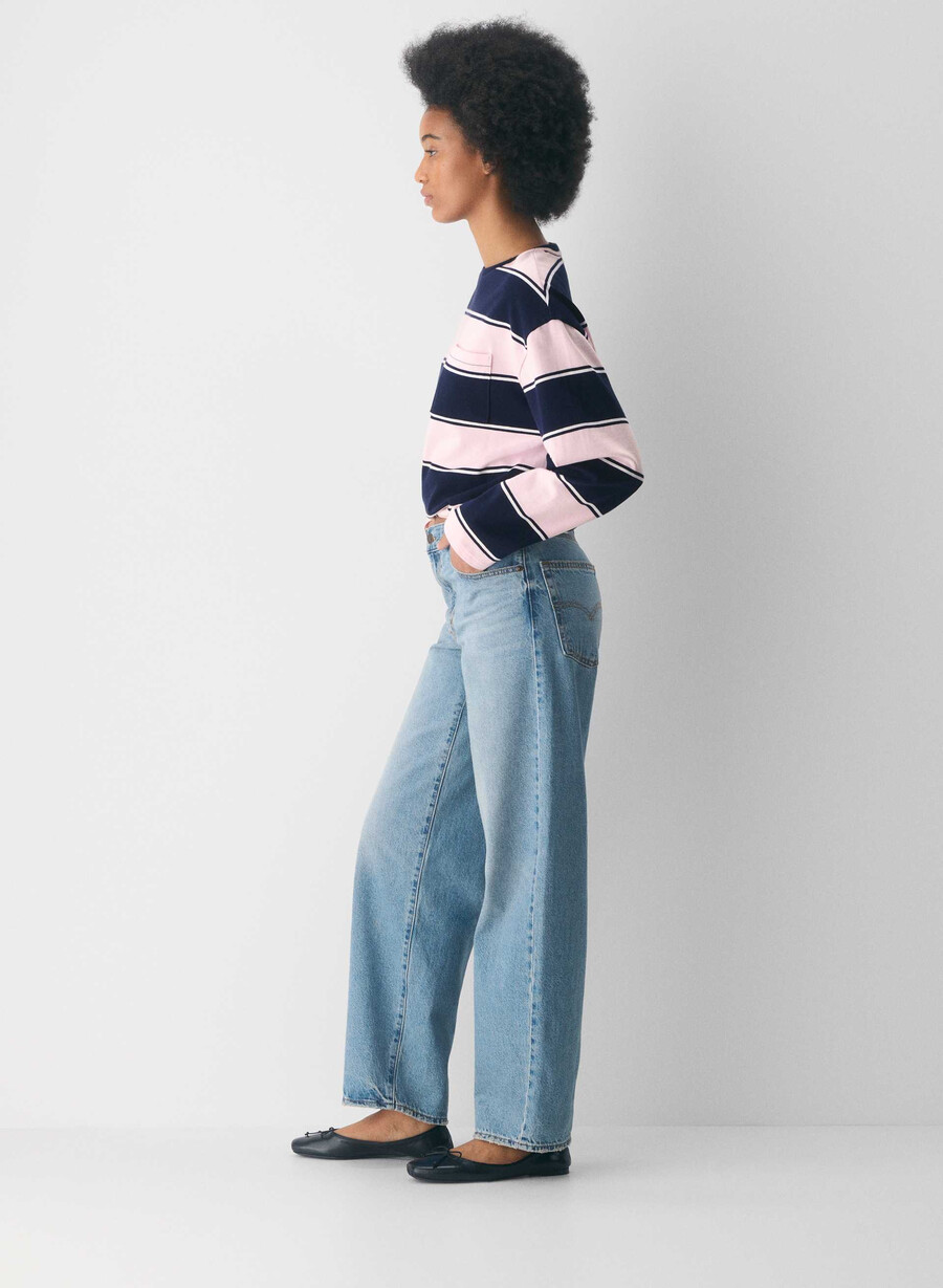 levis baggy dad jean easy days