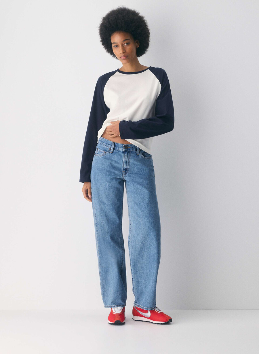 levis baggy dad jean own it stone