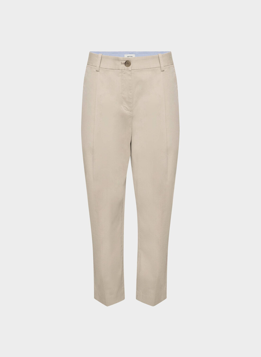 chino mid-rise carrot pant washed tundra taupe