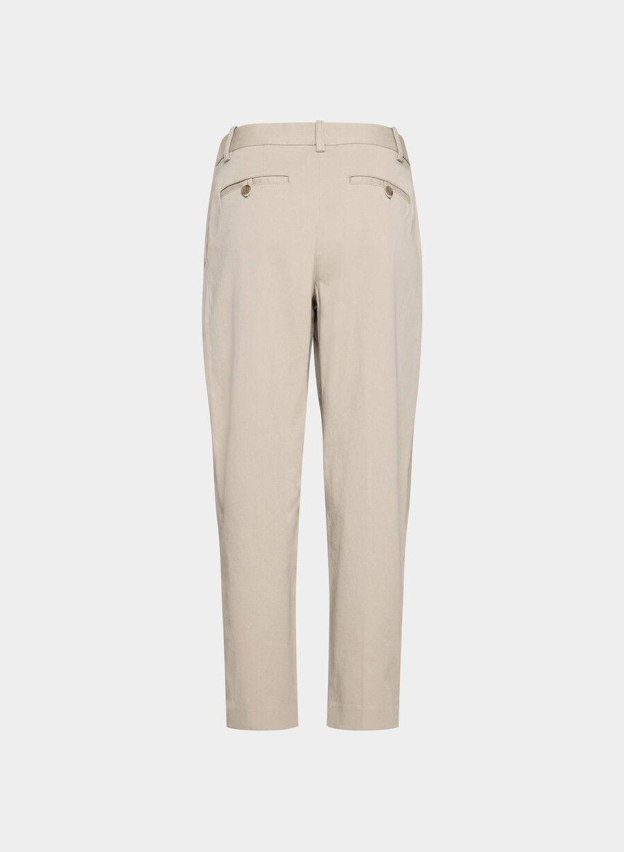 chino mid-rise carrot pant washed tundra taupe