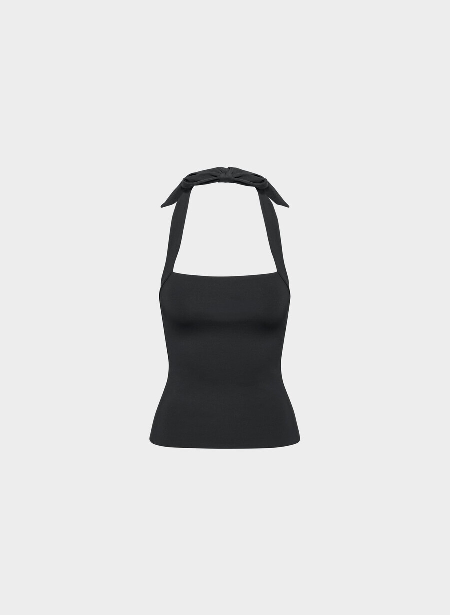 original contour optimum halter top black