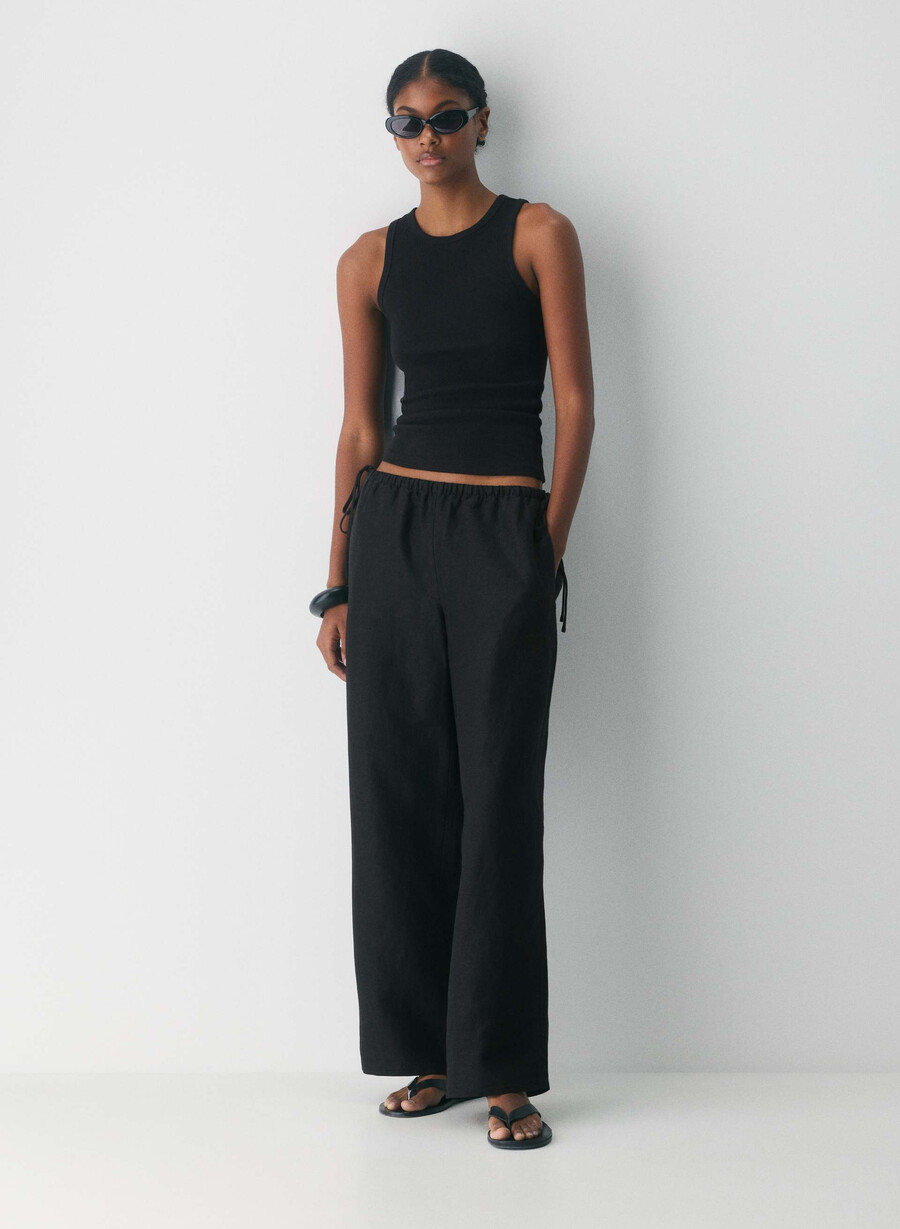 cruiselinen artisan pant black