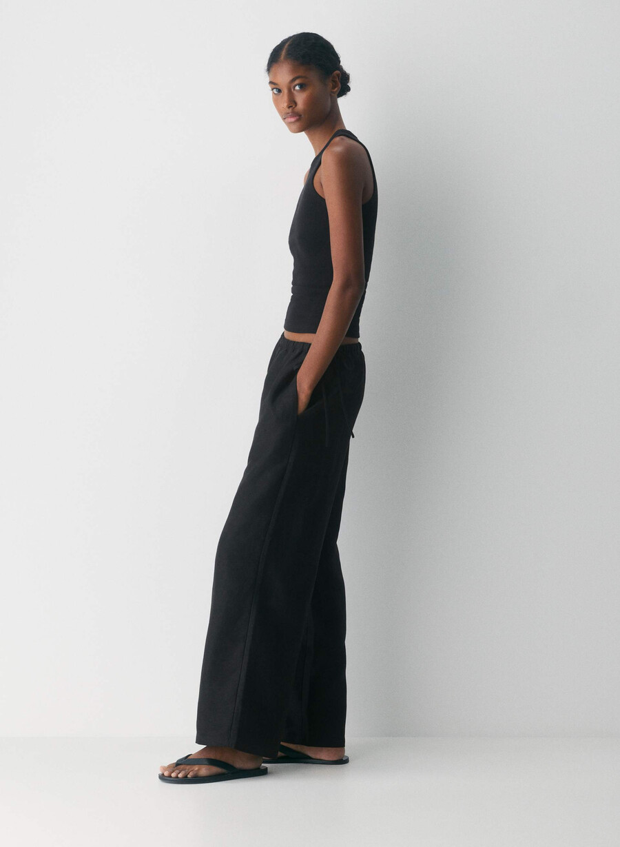 cruiselinen artisan pant black