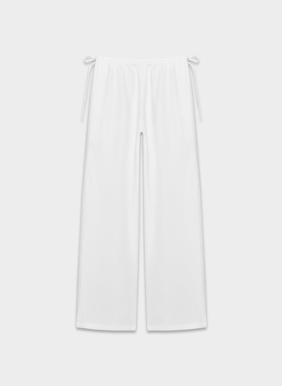 cruiselinen artisan pant white