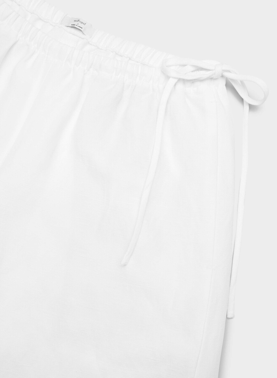 cruiselinen artisan pant white