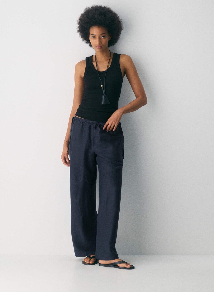cruiselinen artisan pant dark night navy