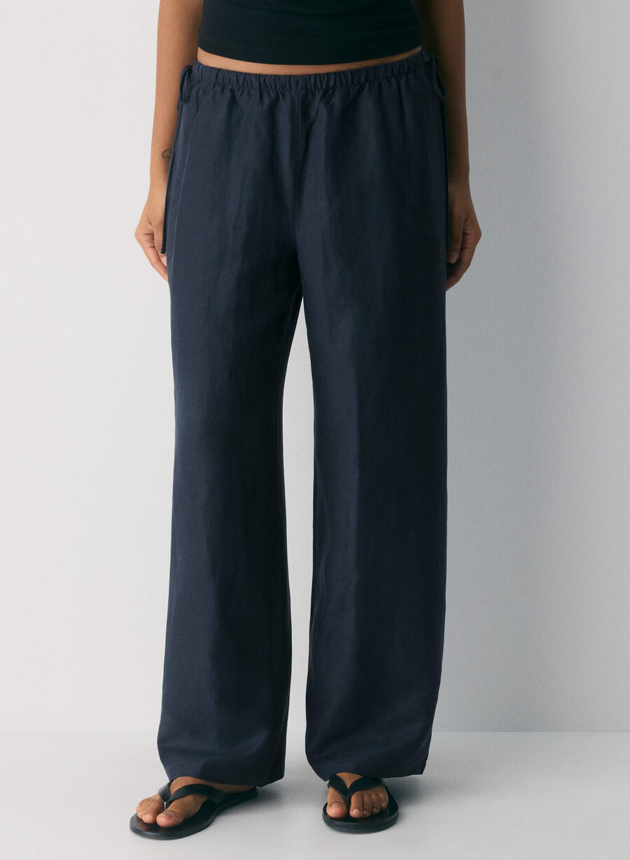cruiselinen artisan pant dark night navy