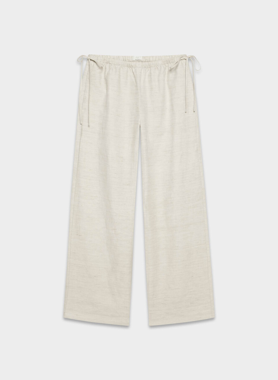 cruiselinen artisan pant undyed ecru