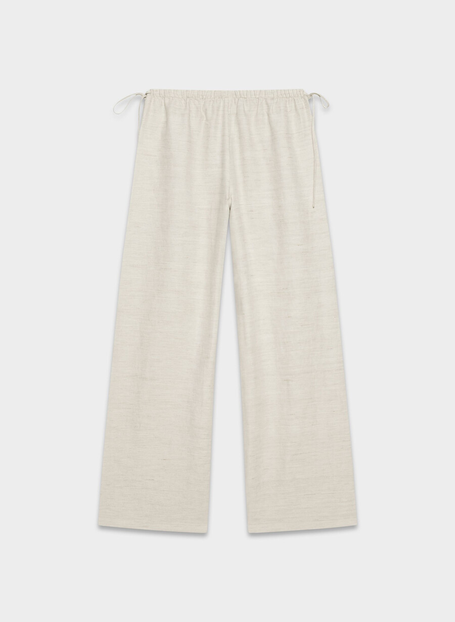 cruiselinen artisan pant undyed ecru
