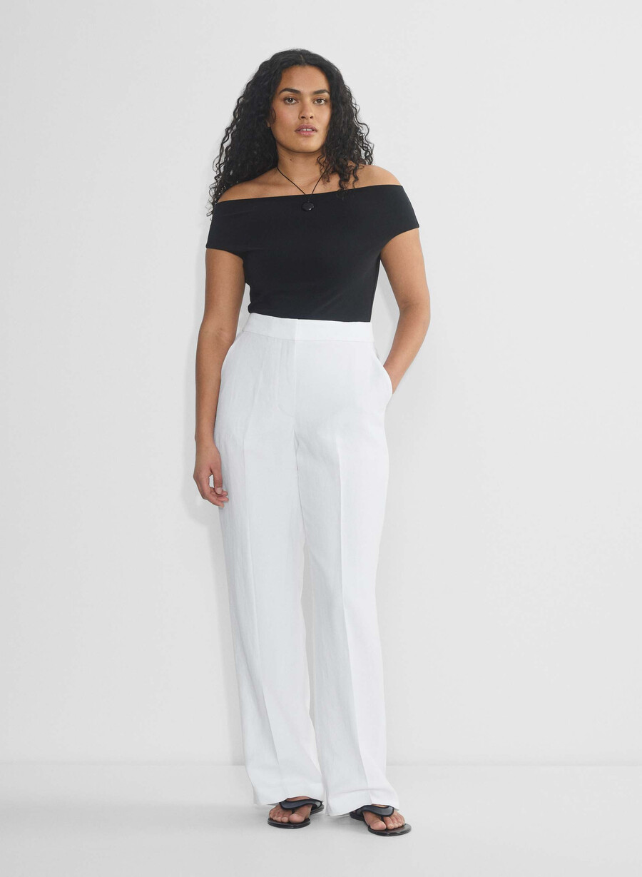 the limitless pant curve-fit - cruiselinen white