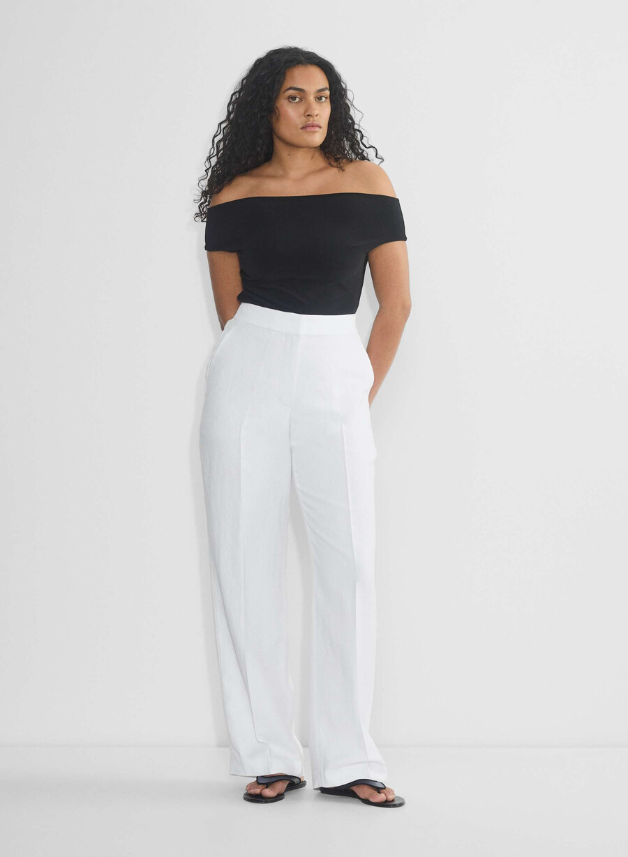 the limitless pant curve-fit - cruiselinen white