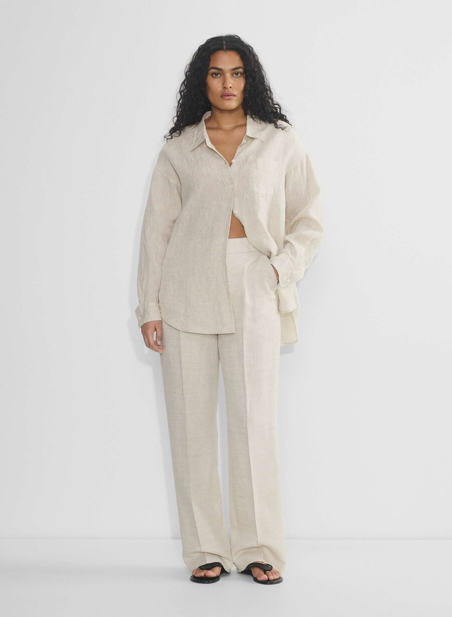 the limitless pant curve-fit - cruiselinen natural ecru