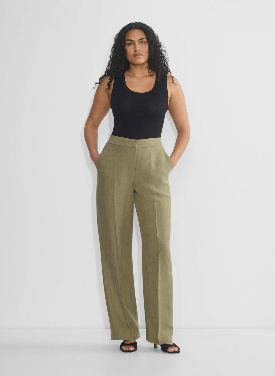 the limitless pant curve-fit - cruiselinen sundried olive